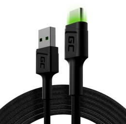 Green Cell Kabel GC Ray USB-USB-C 200cm, podświetlenie LED