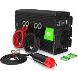 Green Cell Przetwornica 24V/230V 300W/600W Czysty sinus