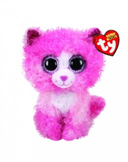 Meteor Maskotka TY Beanie Boos Różowy kot Reagan 15 cm