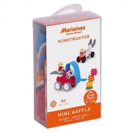 Marioinex Klocki konstrukcyjne Mini Waffle - Strażak mały blister