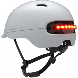 Kask rowerowy miejski Livall C20 LED/SOS 54-58cm