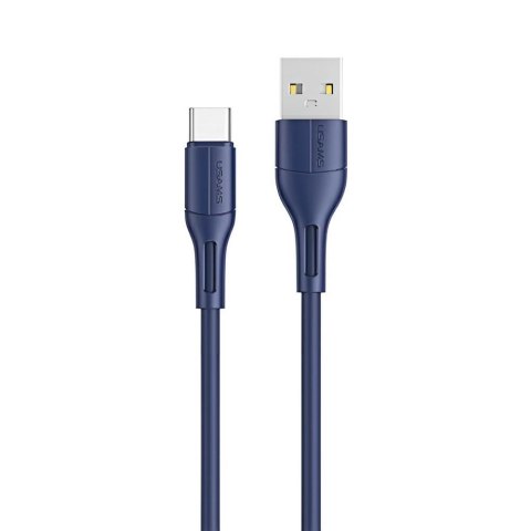 Kabel USB Usams U68 USB-C 1m Fast Charge -niebieski