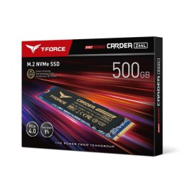 Dysk SSD Team Group T-FORCE Cardea Z44L 500GB M.2 PCIe NVMe Gen4 x4 (3300/2400)