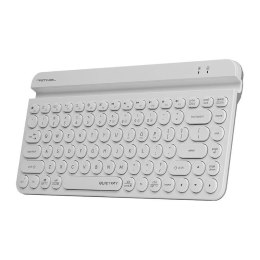 Klawiatura bezprzewodowa mini A4Tech FSTYLER FBK30 White 2.4GHz+BT (Silent)