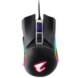 Mysz przewodowa Gigabyte AORUS M5 optyczna Gaming USB czarna