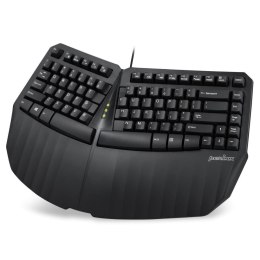 Klawiatura przewodowa Perixx PERIBOARD-413 Ergonomic Ergonomiczna czarna