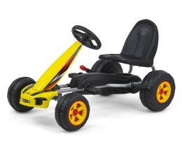 Milly Mally Gokart na pedały Viper Yellow