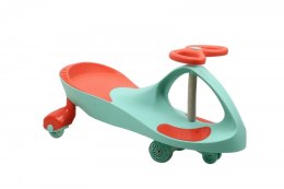 Hot Hit Jeździk Grawitacyjny Swing Car model 8097 Kauczukowe Koła LED mięta-malina