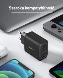 AUKEY PA-F3S ładowarka sieciowa 2xUSB Power Delivery (1xUSB A + 1xUSB C) 32W 4.8A