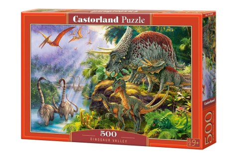 Castor Puzzle 500 elementów Dinozaury dolina