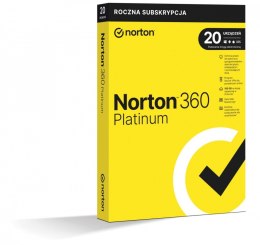 Norton *Norton360 PLATINUM100GB PL 1U 20Dvc 1Y 21427517