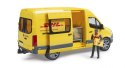 BRUDER Bus MB Sprinter DHL z figurką i akcesoriami