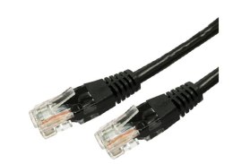 TB Kabel Patchcord miedziany kat.6a RJ45 UTP 0,5m czarny - paczka 10 sztuk