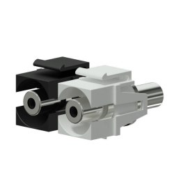 PROCAB Adapter Keystone Żeński 3,5 mm - Żeński 3,5 mm Czarny - VCK310/B