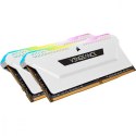 Corsair Pamięć DDR4 Vengeance RGB PRO SL 32GB/3200(2*16GB) biały