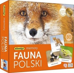 Adamigo Gra Memory - Fauna Polski