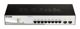 D-Link Przełącznik DGS-1210-10 Switch Smart 8xGE 2xSFP