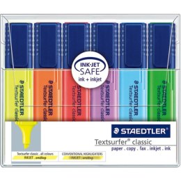 ZAKREŚLACZE STAEDTLER TEXTSURFER 6 KOLORÓW