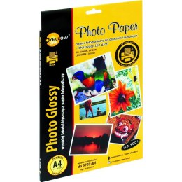 PAPIER FOTO YELLOW ONE A4 160g BŁYSK (20)