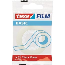 TAŚMA BIUROWA TESA BASIC 15mm/33m