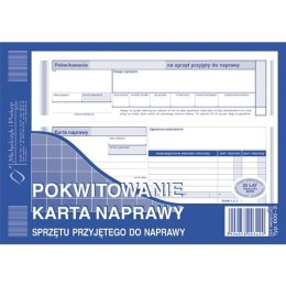 Pokwitowanie Karta naprawy