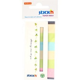 ZAKŁADKI STICK'N 15x45mm 6 KOLORÓW (6x30)