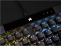 Corsair Klawiatura przewodowa K70 RGB Pro Black PBT Keycaps