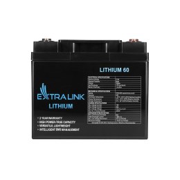 Extralink Akumulator LiFePO4 60AH 12.8V BMS EX.30448