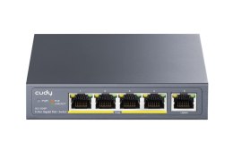 Cudy Przełącznik GS1005P Switch 5xGE (4xPoE+) 60W