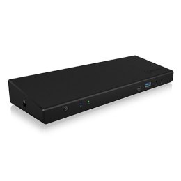 IcyBox Stacja dokująca IB-DK2244AC 14w1,DP,HDMI,LAN, Audio,USB,Powerdelivery 60w