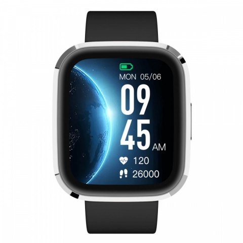 Garett Electronics Smartwatch GRC Style Srebrno-czarny