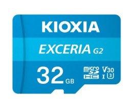 Kioxia Karta pamięci microSD 32GB Gen2 UHS-I U3 adapter Exceria