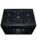 Ravanson Kuchnia gazowo-elektryczna 90 cm KWGE-K90 Cheff Modern Black