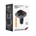 ART Transmiter samochodowy FM MP3 z funkcją BT,USB LCD FM-84B QC3.0