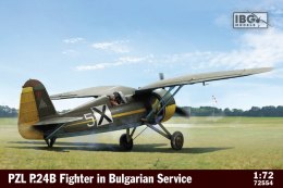 Ibg Model plastikowy PZL P24B Fighter in Bulgarian Service 1/72