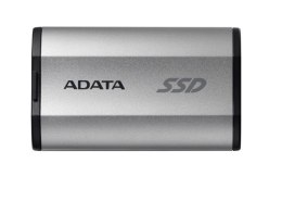 Adata Dysk SSD External SD810 1TB USB3.2C 20Gb/s srebrny