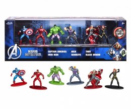 JADA TOYS Figurki metalowe Avengers 6-pak 4 cm