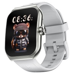 Kumi Smartwatch KU7 1.96 cala 250 mAh Srebrny