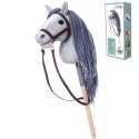 Tootiny Koń na kiju Hobby Horse HOPPIHORSE A4 szary