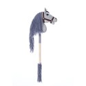 Tootiny Koń na kiju Hobby Horse HOPPIHORSE A4 szary