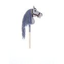 Tootiny Koń na kiju Hobby Horse HOPPIHORSE A4 szary