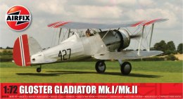 Airfix Model plastikowy Gloster Gladiator Mk.I/Mk.II 1/72