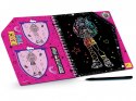 Lisciani Zdrapywanka Sketchbook Scratch reveal Monster High Forever Friends