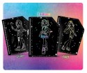 Lisciani Zdrapywanka Sketchbook Scratch reveal Monster High Forever Friends