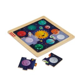 Fisher Price Puzzle drewniane, kosmos