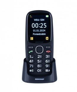 Mesmed Telefon komórkowy dla seniorów Mescomp MT-166 Edgar Elegant 4GB