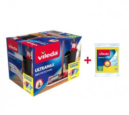 Vileda Mop Ultramax BOX + ściereczki