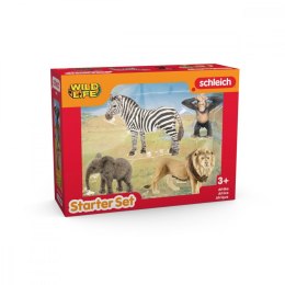 Schleich Zestaw 4 figurek Wild Life Zwierzęta Afryki