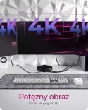 IcyBox Stacja dokująca IB-DK4090-C 12w1, 3x HDMI,LAN,USB, PD do 100W