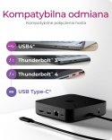 IcyBox Stacja dokująca IB-DK4090-C 12w1, 3x HDMI,LAN,USB, PD do 100W